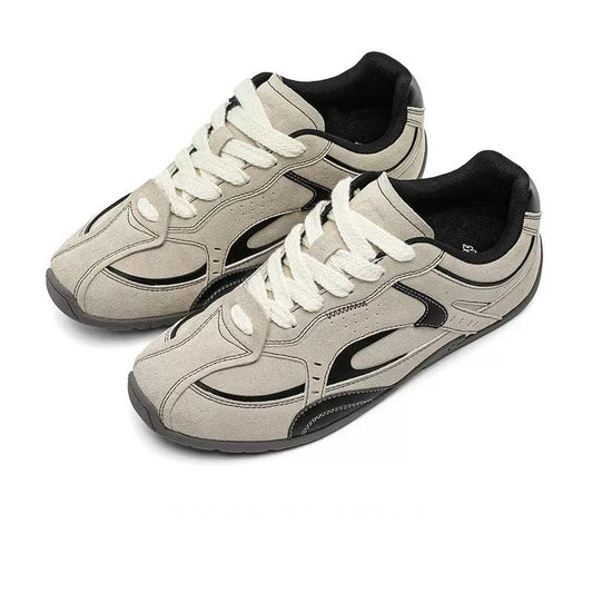 Zapatos planos versátiles de ante