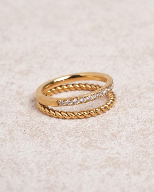 Anillo de oro para mujer