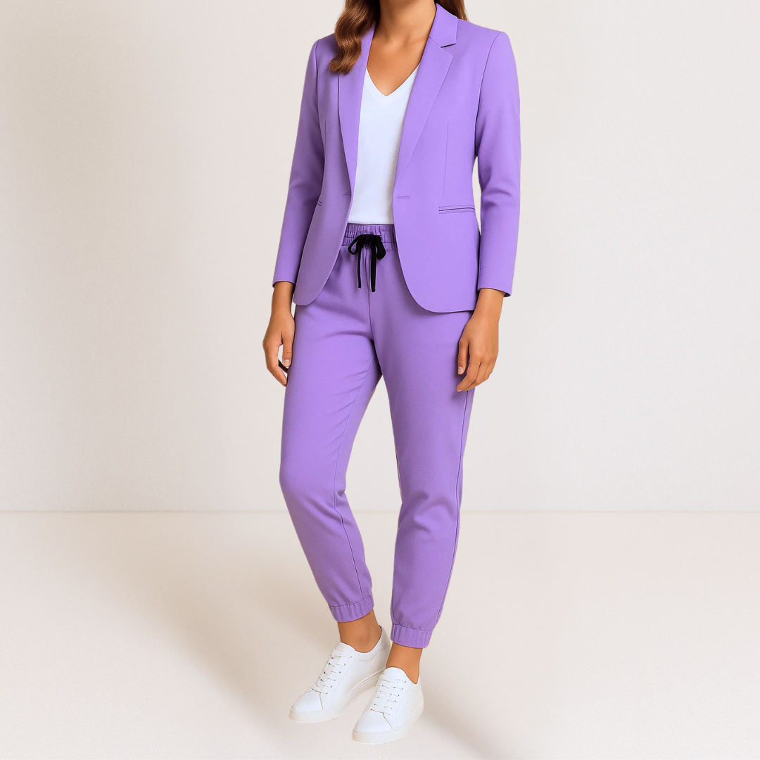 Nirelle – Estructurada de tejido de traje ligero chamarra