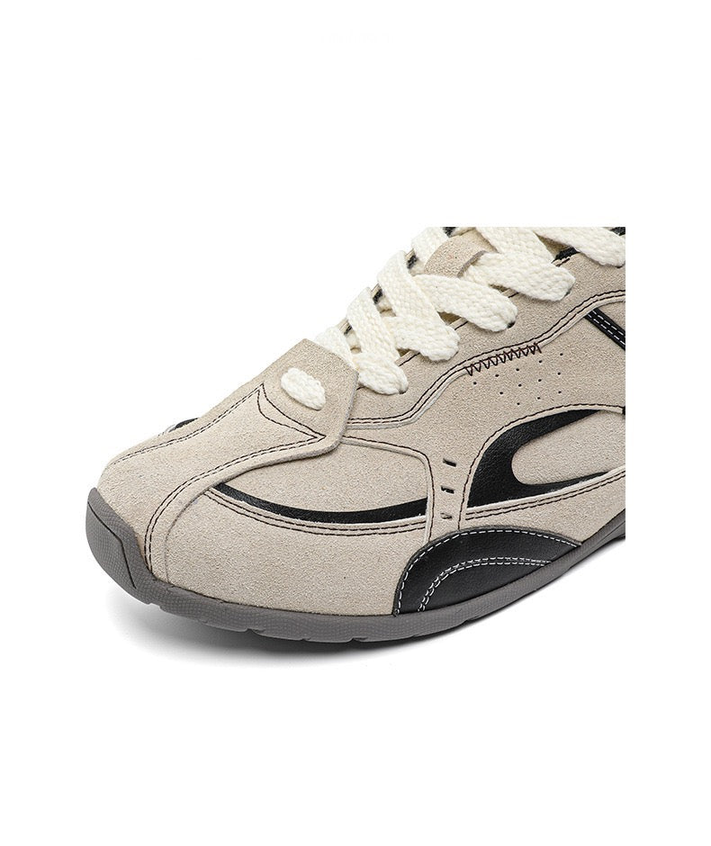 Zapatos planos versátiles de ante