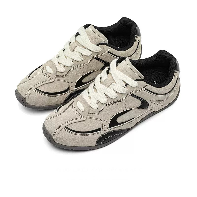 Zapatos planos versátiles de ante