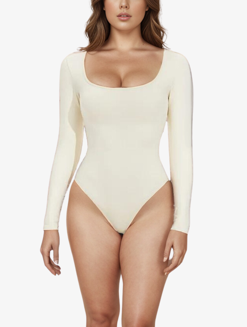 Body moldeador manga larga