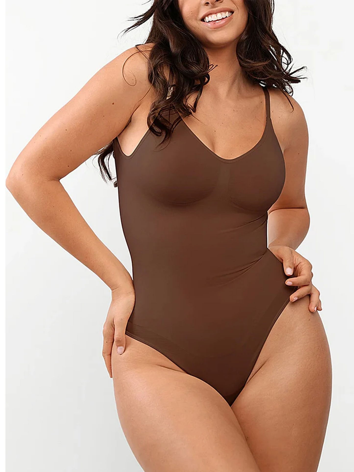 Body moldeador y esculpidor con espalda descubierta