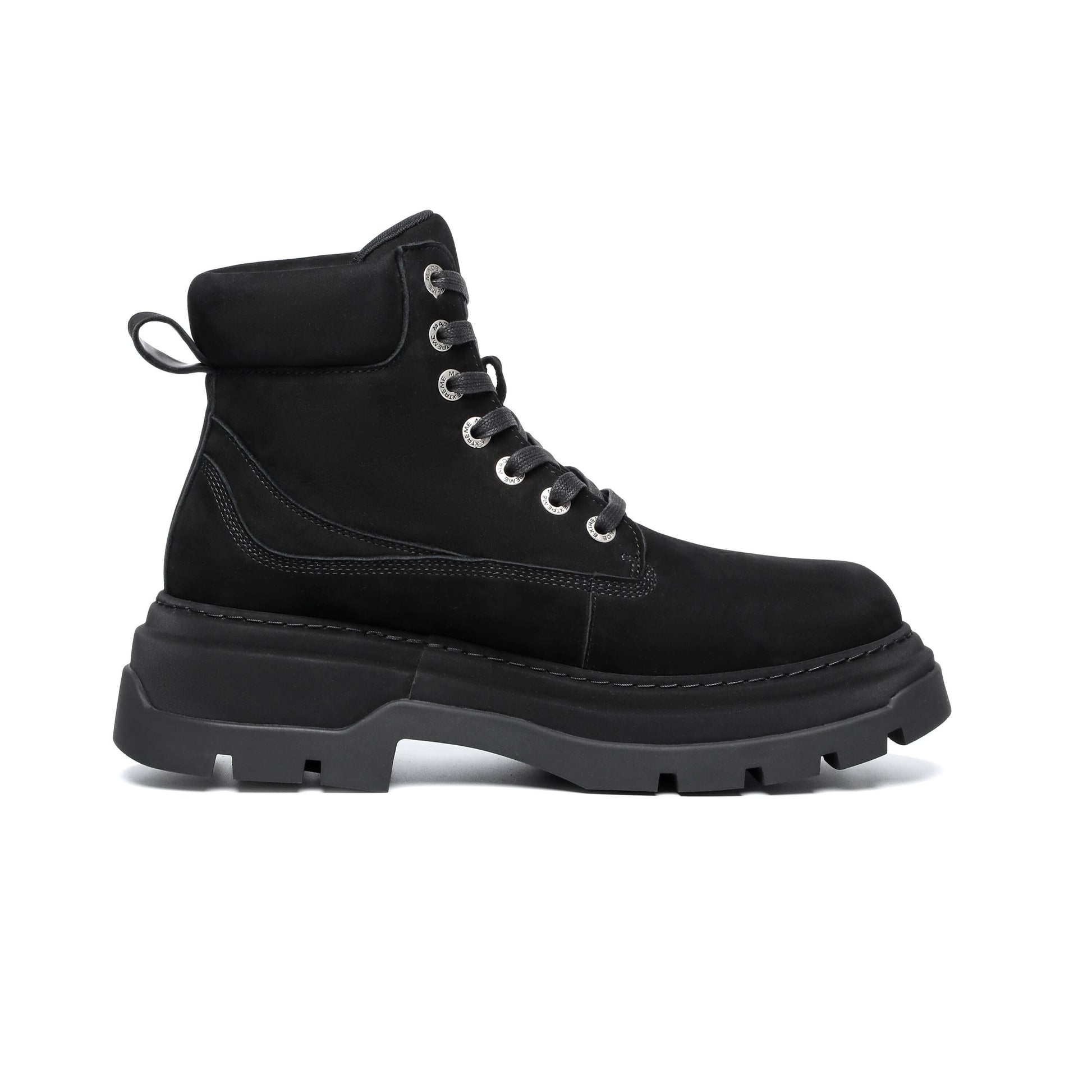 Botas clásicas de cuero con cordones