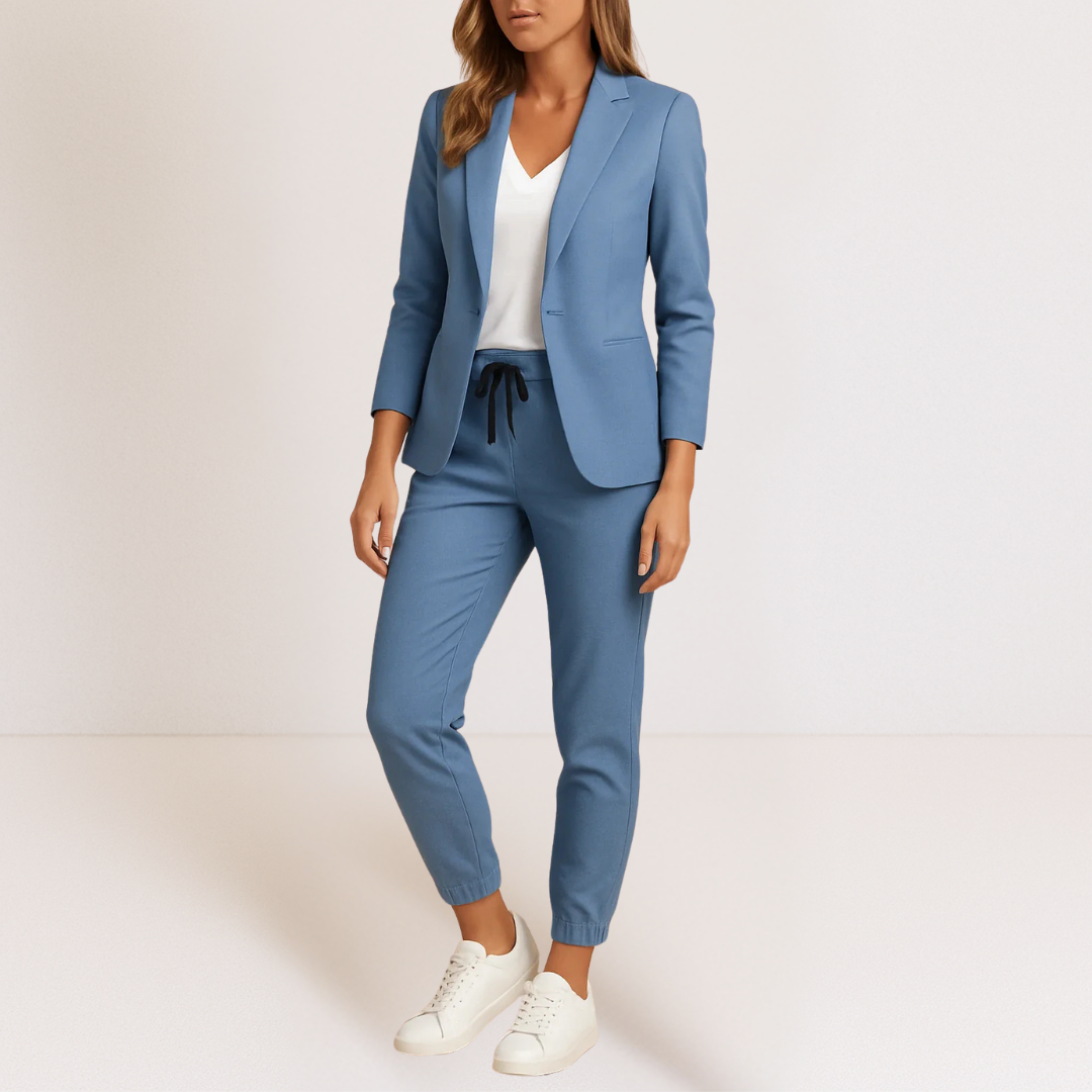 Nirelle – Estructurada de tejido de traje ligero chamarra