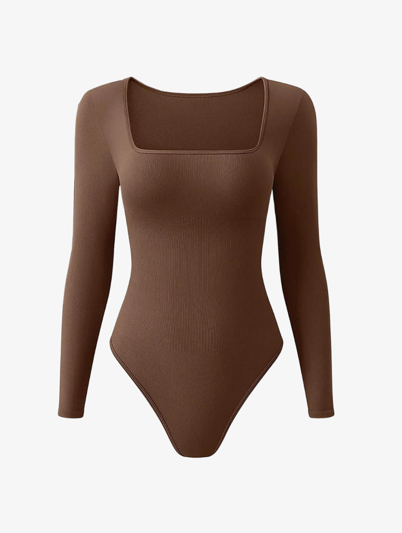 Body moldeador manga larga