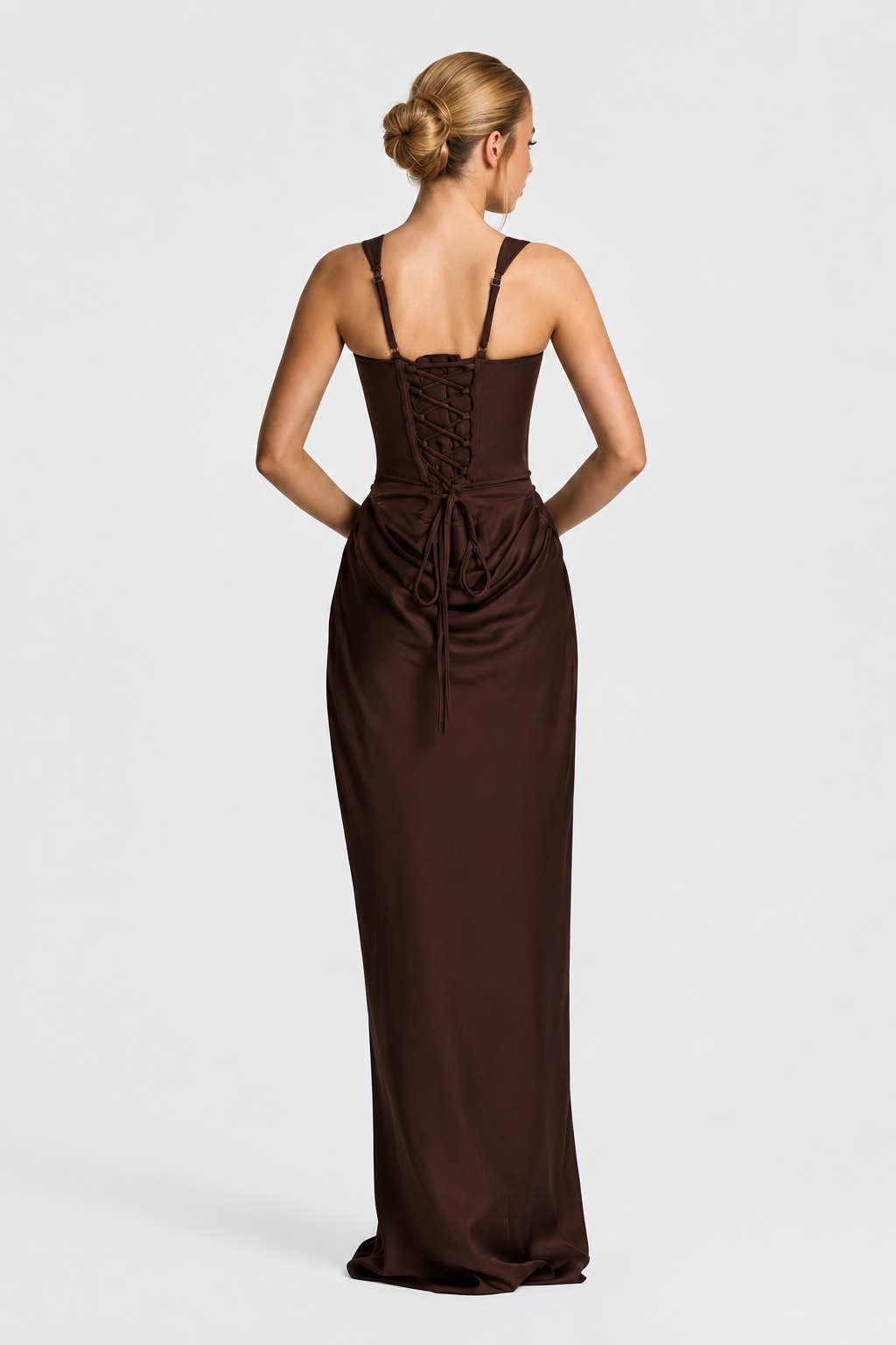 Rheva – Con corsé, vestido maxi
