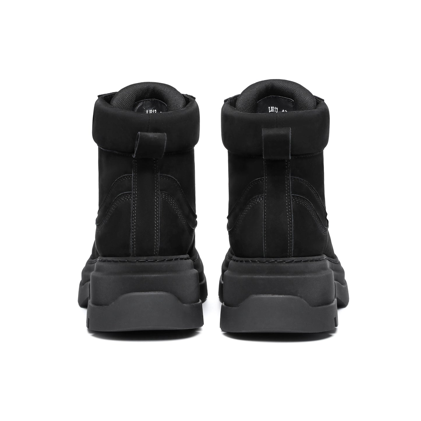 Botas clásicas de cuero con cordones