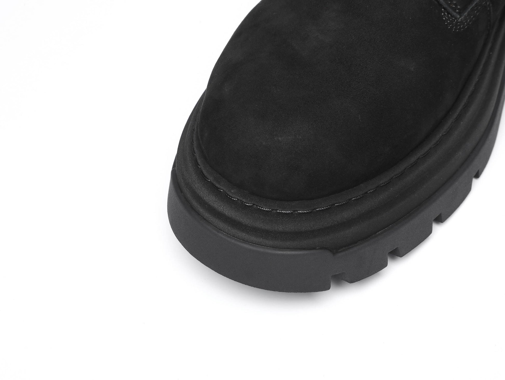 Botas clásicas de cuero con cordones