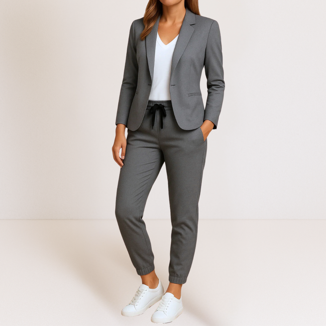 Nirelle – Estructurada de tejido de traje ligero chamarra
