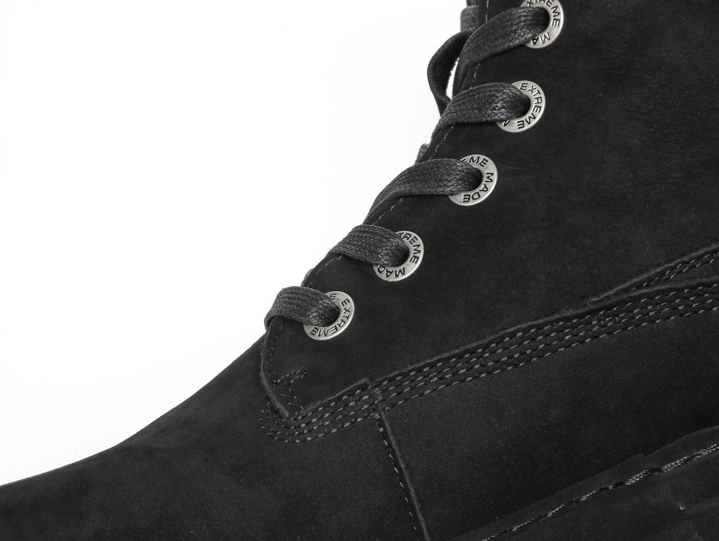 Botas clásicas de cuero con cordones