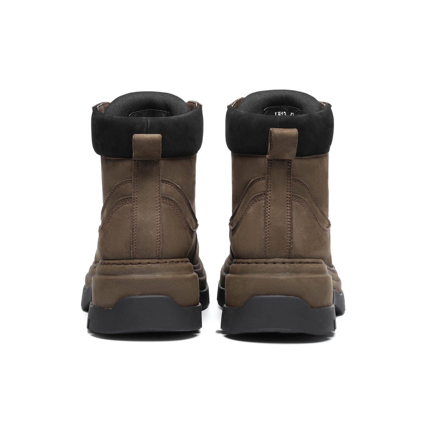 Botas clásicas de cuero con cordones