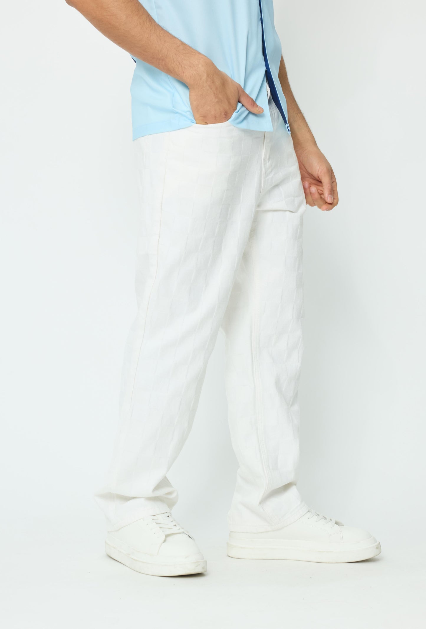 Pantalones vaqueros lisos