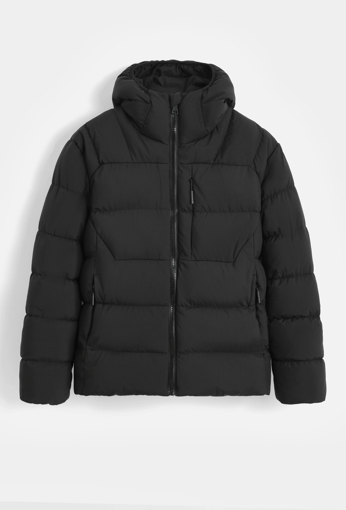 Chaqueta corta lisa Negro