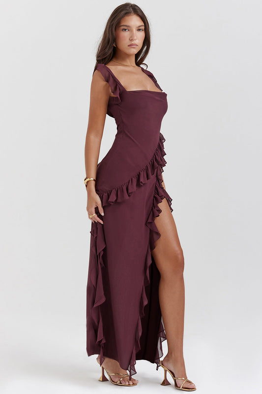 Vestido largo Nour López
