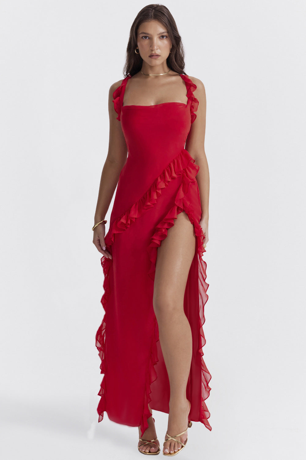 Vestido largo Nour López