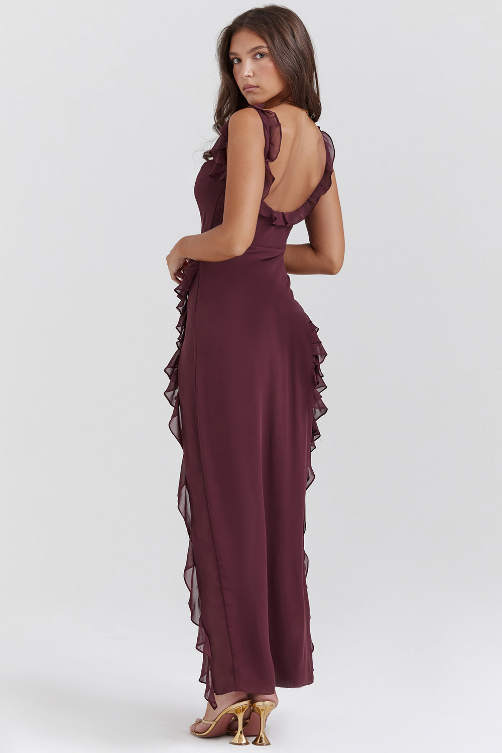 Vestido largo Nour López