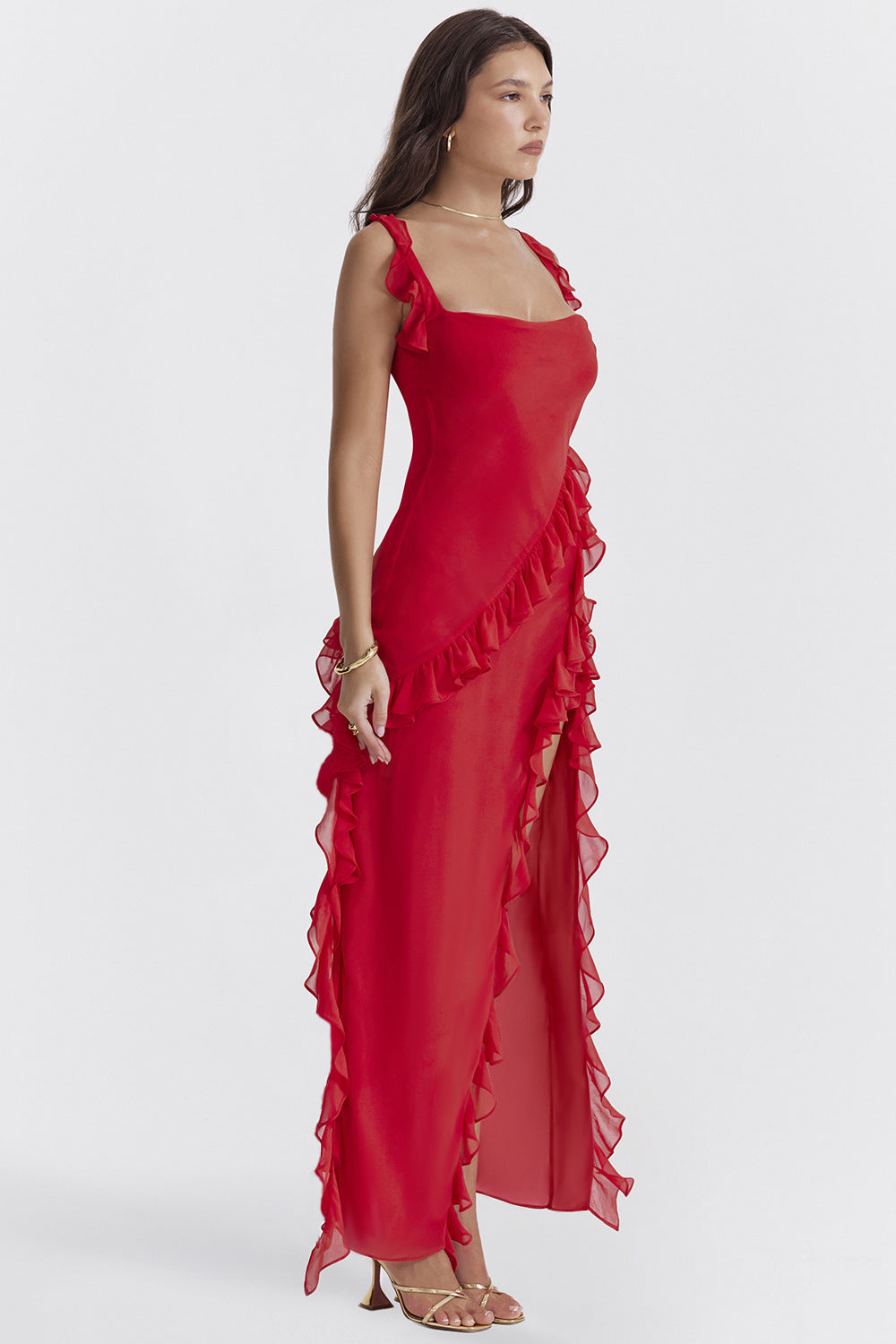 Vestido largo Nour López