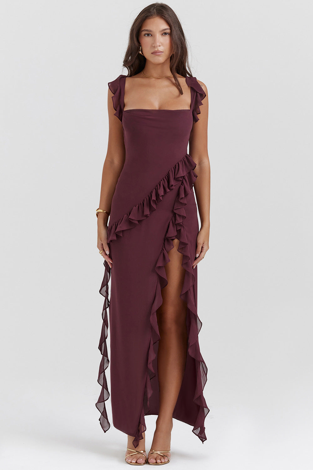 Vestido largo Nour López