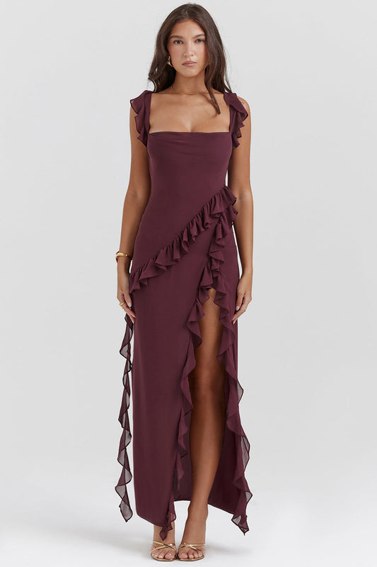 Vestido largo Nour López