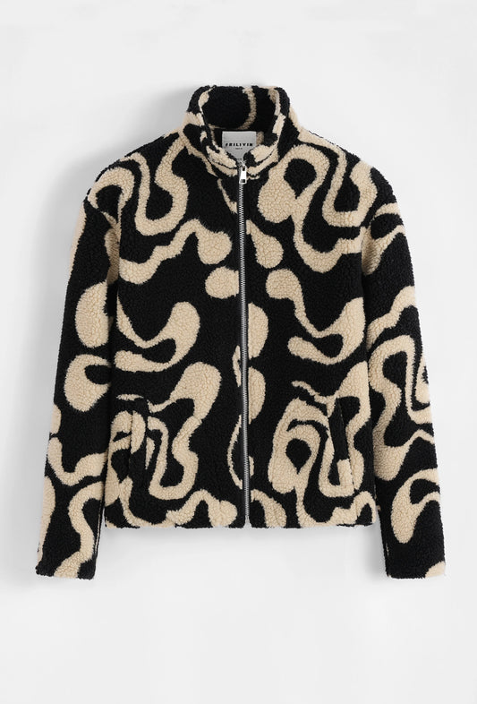 Chaqueta tipo peluche