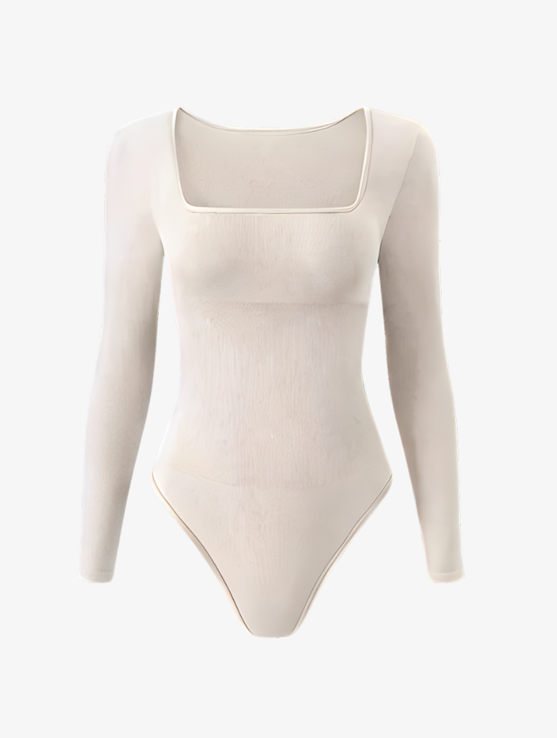 Body moldeador manga larga