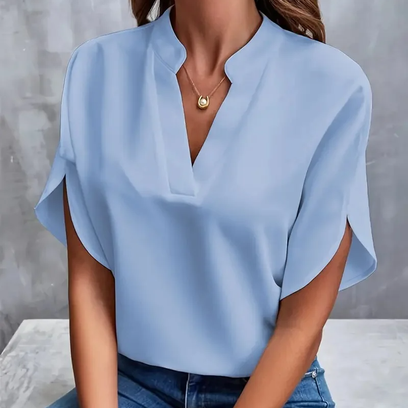 Vesina – Stretch tejido plano blusa