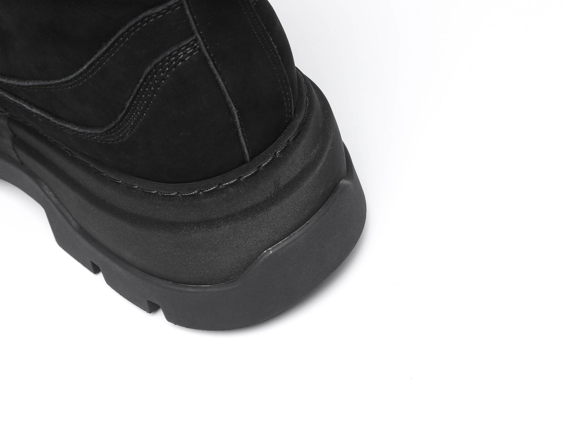 Botas clásicas de cuero con cordones