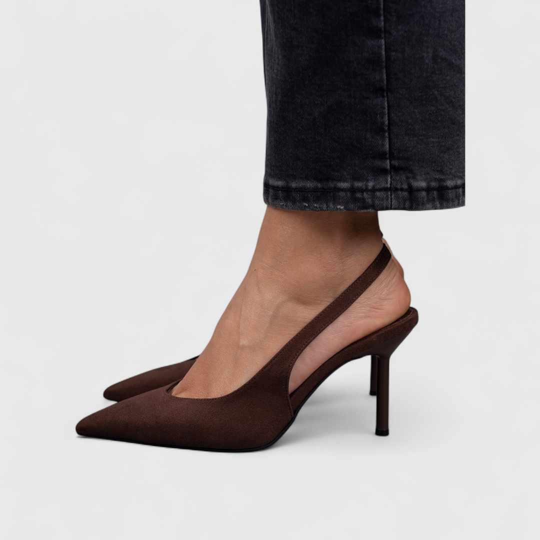 Kalira – Con correa, estampado de leopardo, tacones