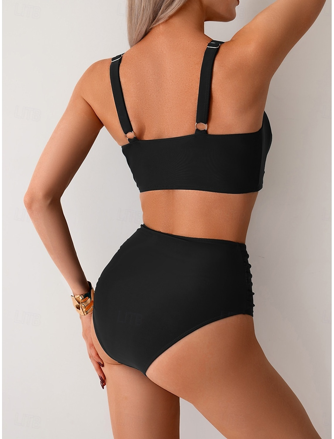 Sivara – Fruncido de tricot, conjunto de bikini