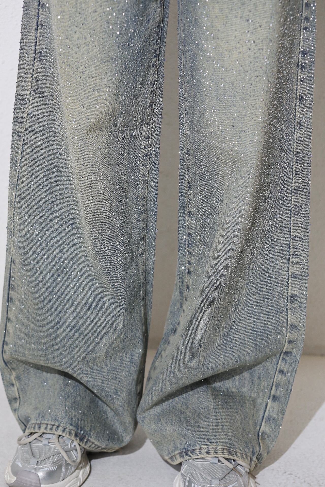 Vaqueros Alix Sparkle - Azul vintage