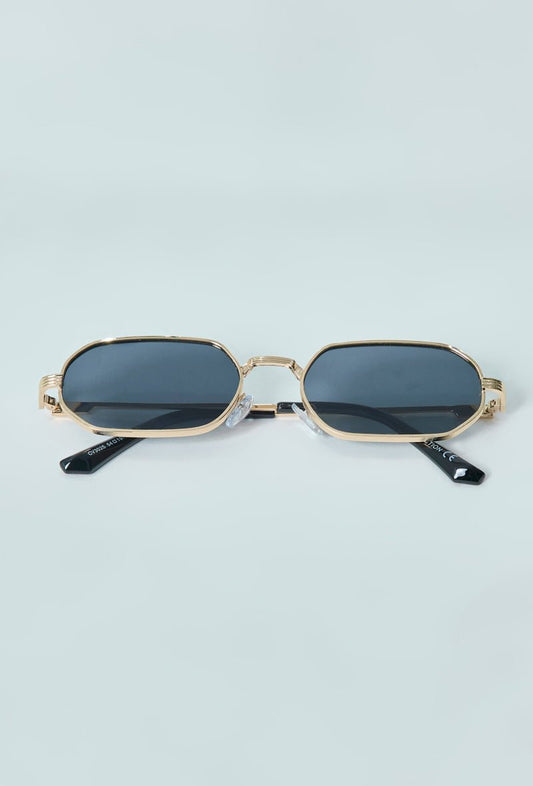 Gafas de sol Talla Única Oro Negro