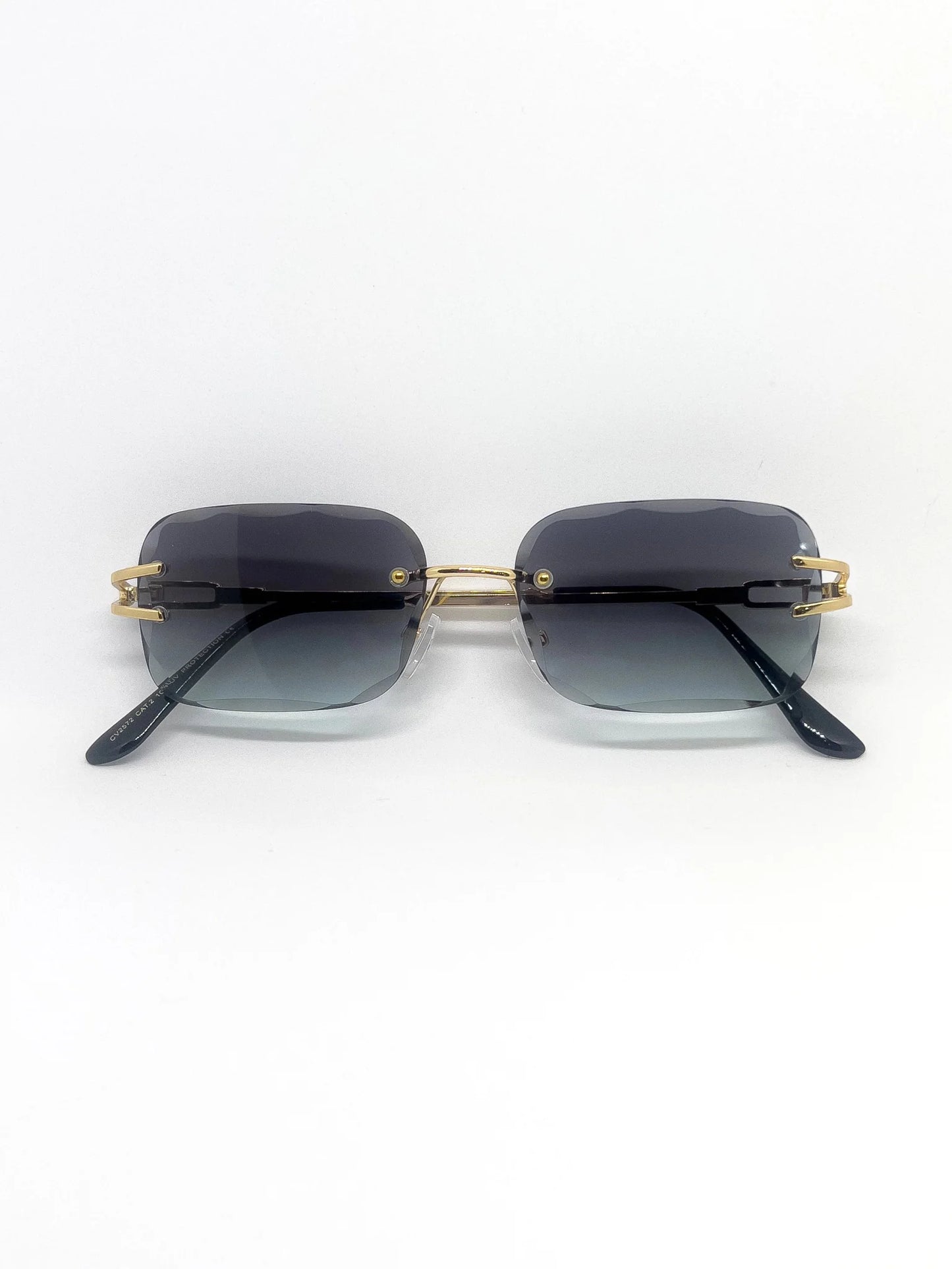 Gafas de sol Talla Única Negro Verde