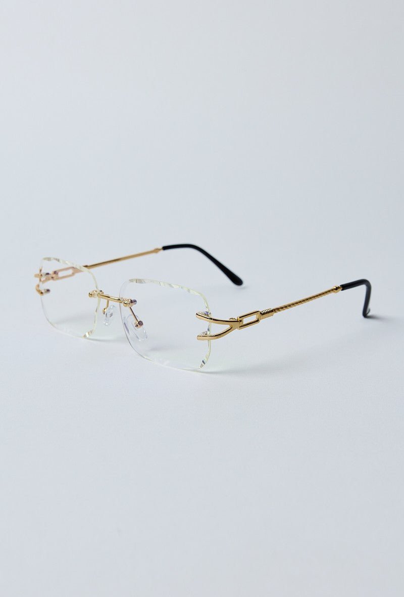 Gafas de sol Talla Única Blanco Oro