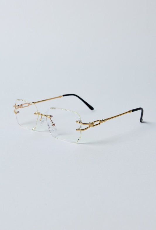 Gafas de sol Talla Única Blanco Oro