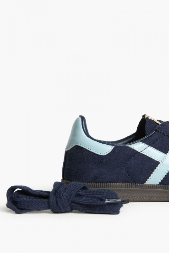 Sneakers azul tipo samba