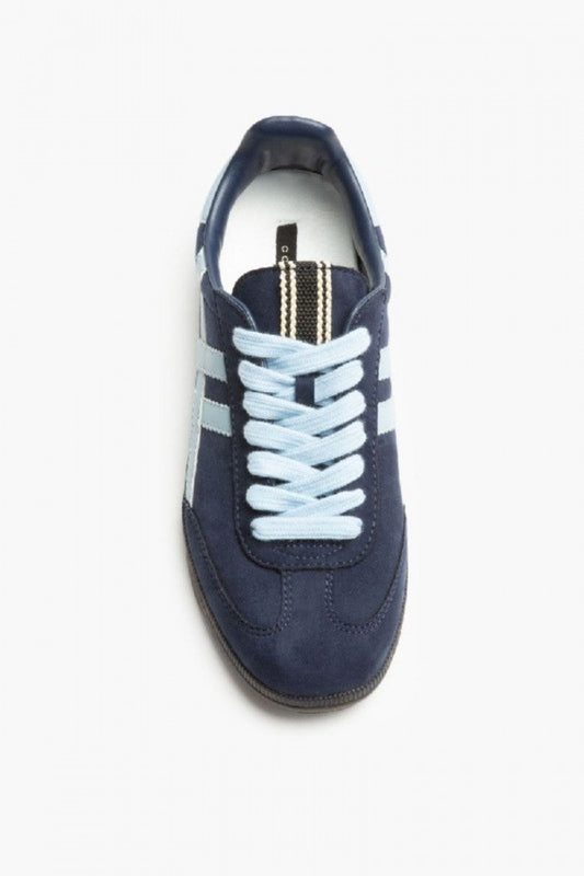 Sneakers azul tipo samba